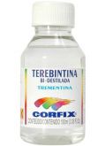 Terebintina Bi-Destilada 100ml CORFIX